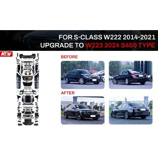 Facelift Kit to W223 AMG Line (with door handles and inserts)