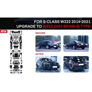 Facelift Kit to W223 BRB (with door handles and inserts)