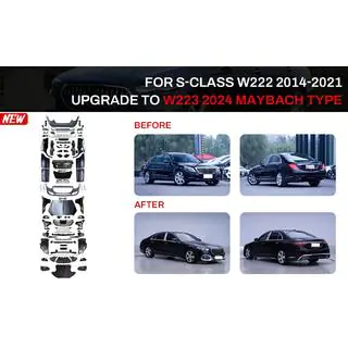 Facelift Kit to W223 Maybach (with door handles and inserts) Mercedes S-class W222 2013-2022 photo 1