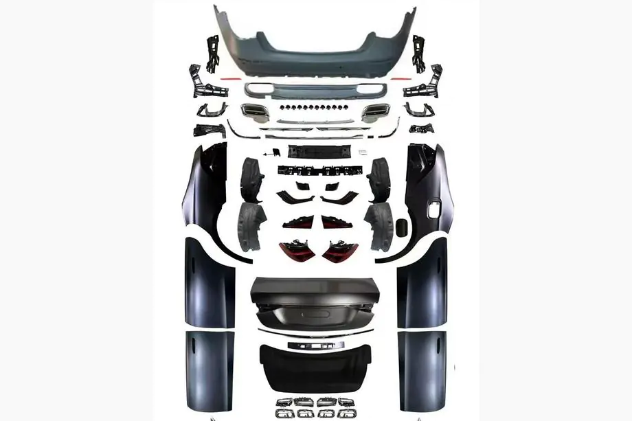 Mercedes S-class W222 2013-2022 Facelift Kit to W223 Maybach (with door handles and inserts) Photo 3
