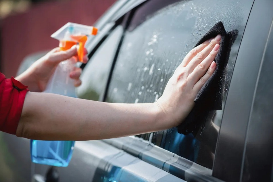 Useful auto chemicals for car glass care