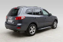 Hyundai Santa Fe 2 2006-2012 Side Steps Sunrise (2 pcs, Aluminum) photo 1