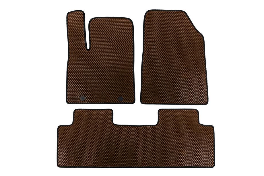 BYD Atto 2/Yuan Up 2024– EVA Floor Mats (for Yuan Up, Brown) Image
