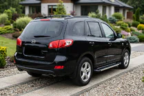 Hyundai Santa Fe 2 2006-2012 Side Steps RedLine V1 (2 pcs, Aluminum) photo 1
