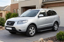 Hyundai Santa Fe 2 2006-2012 Side Steps Duru (2 pcs, Aluminum) photo 1