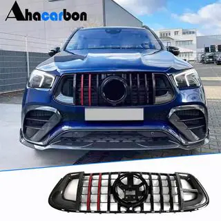 Front Grille GT Panamericana GT-R Carbon (for AMG-Line/GLE53/GLE63 2019-2023) photo 2