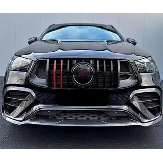 Front Grille GT Panamericana GT-R Carbon (for AMG-Line/GLE53/GLE63 2019-2023) photo 1