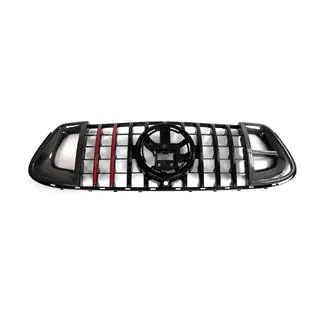 Front Grille GT Panamericana GT-R Carbon (for AMG-Line/GLE53/GLE63 2019-2023) photo 4