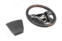 Toyota Land Cruiser 200 2007-2021 Heated steering wheel (dark wood) photo 8