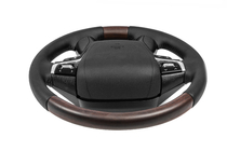 Toyota Land Cruiser 200 2007-2021 Heated steering wheel (dark wood) photo 5