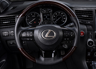 Lexus LX570/450d 2008-2022 Steering wheel assembly (with heating, wood finish) photo 1