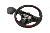 Lexus LX570/450d 2008-2022 Steering wheel assembly (with heating, wood finish) photo 8