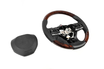 Lexus GX460 2009-2023 Steering wheel assembly (with heating, wood finish) photo 9