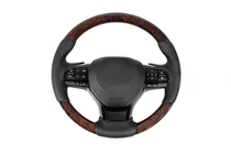 Lexus GX460 2009-2023 Steering wheel assembly (with heating, wood finish) photo 2