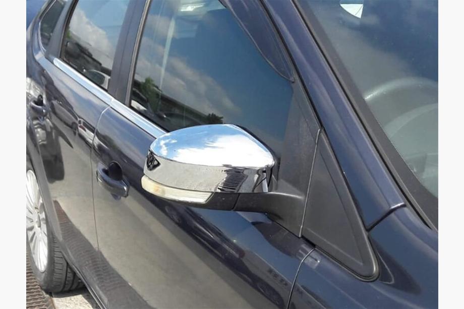 Ford Mondeo 2008-2014 Chrome Mirror Covers (2010-2014, 2 pcs, plastic) Image