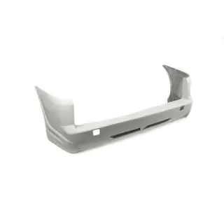 Rear bumper cover (primed for painting) Fiat Doblo I 2005-2010 photo 3