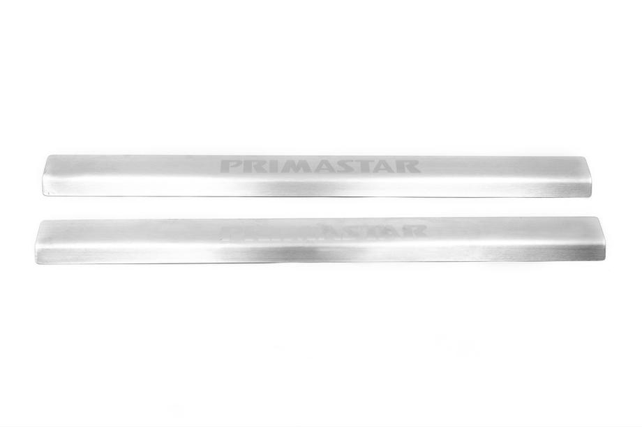 Nissan Primastar 2002-2014 Door Sill Plates Laser-Style (2 pcs, Steel) Photo 2