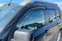 Nissan X-trail T31 2007-2014 Front wind deflectors (2 pcs, HIC) photo 1