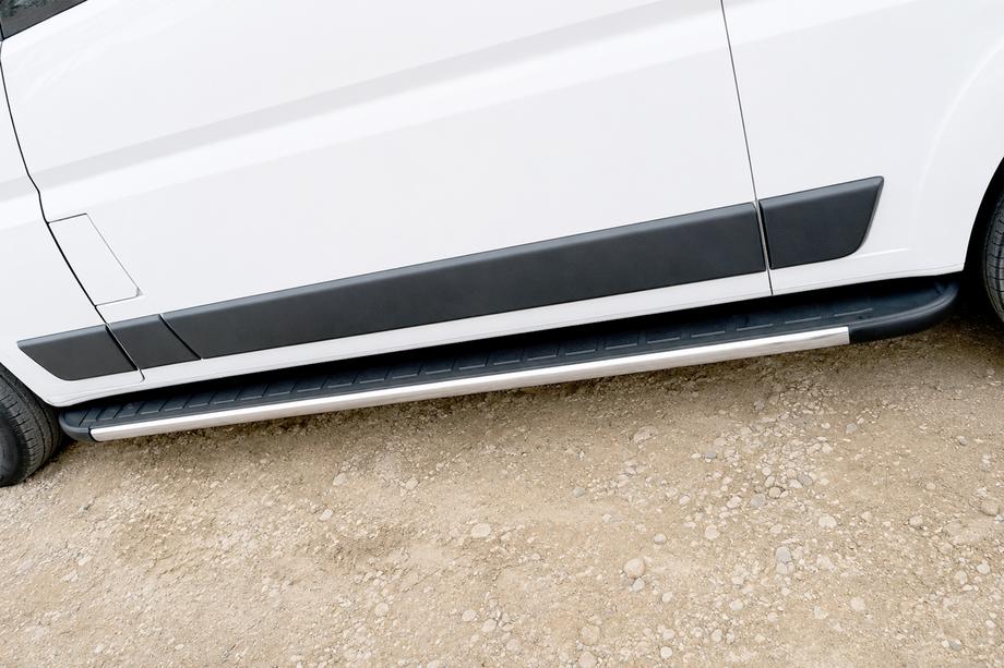 Fiat Ducato 2006-2025 Side Steps Duru (2 pcs, Aluminum) Image