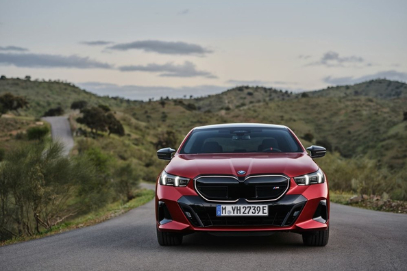 Review of the BMW i5 M60 supercharged sedan