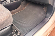 Toyota Yaris 2010-2020 Rubber Floor Mats Carsuit DVS (Black) photo 2