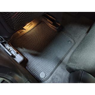 Rubber Floor Mats Carsuit (Black) Audi A4 B6 2000-2004 photo 1