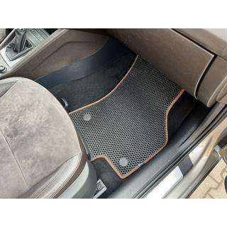 Rubber Floor Mats Carsuit (Black) Skoda Octavia III A7 2013-2019 photo 2