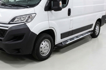 Peugeot Boxer 2006-2025 Side Steps Sunrise (2 pcs, Aluminum) photo 1