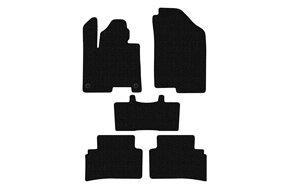 Kia Sportage 2021- Rubber Floor Mats Carsuit (Black) Image