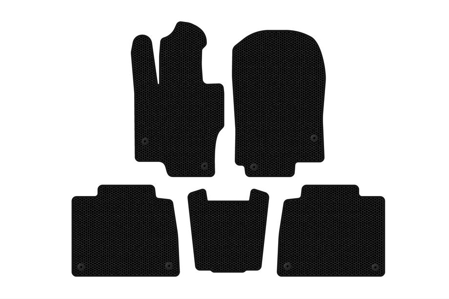 Mercedes GLE W167 2018- Rubber Floor Mats Carsuit (Black) Image