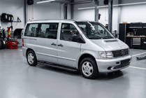 Mercedes Vito W638 1996-2003 Side Steps Bosphorus Black (2 pcs, Aluminum) photo 1