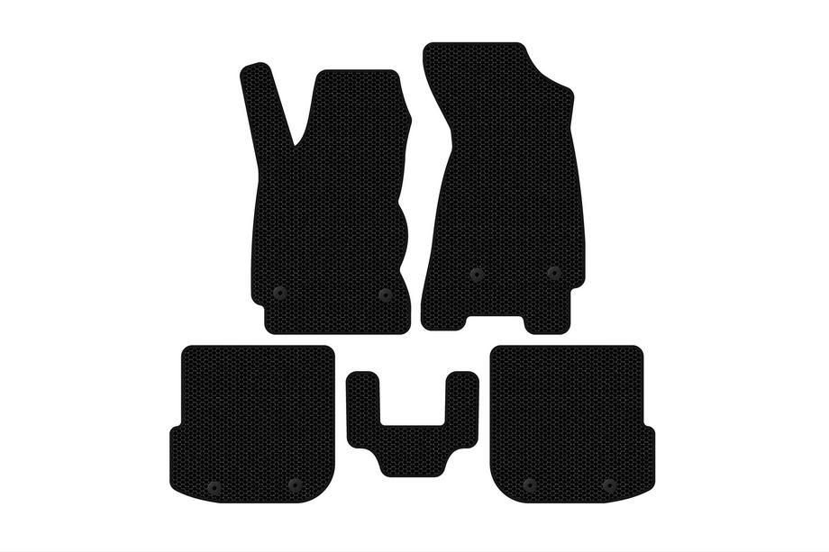 Audi A4 B5 1994–2001 Carsuit rubber floor mats (Sedan, black) Image