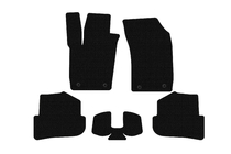 Audi A1 2010-2018 Rubber floor mats Carsuit (HB, 3-door, black) photo 1
