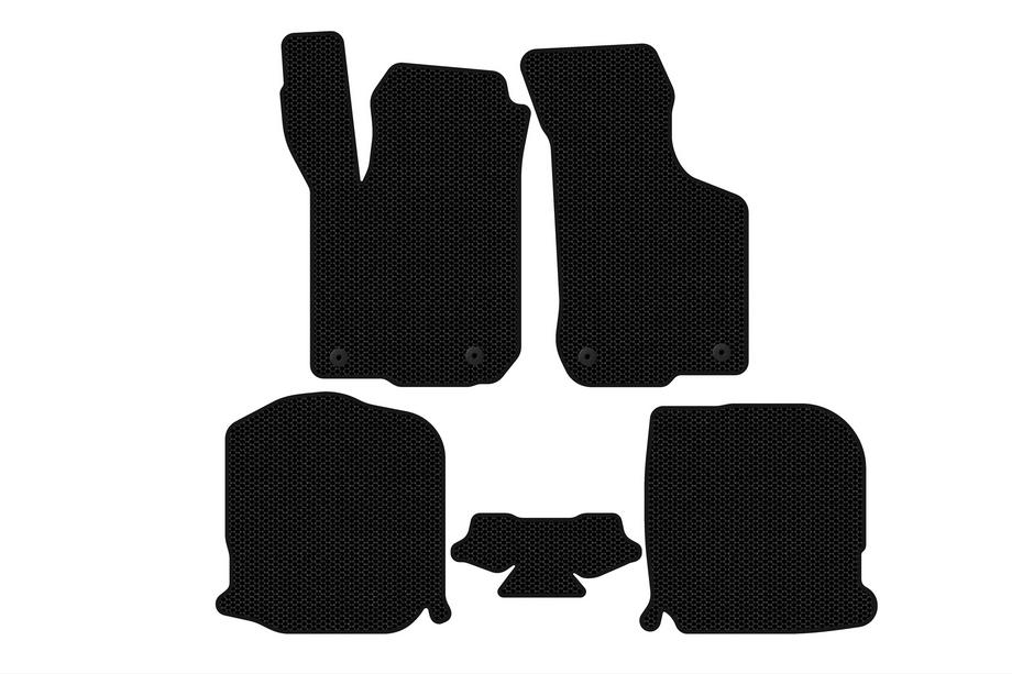 Audi A3 1996-2003 Rubber floor mats Carsuit (HB, 3-door, black) Photo 1