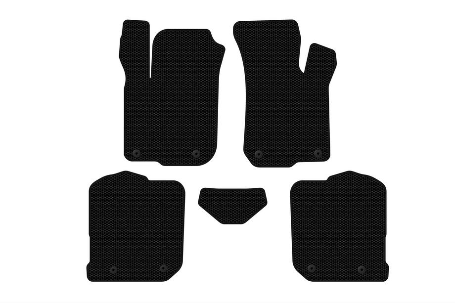 Audi A3 1996-2003 Rubber Floor Mats Carsuit (HB, Black) Image
