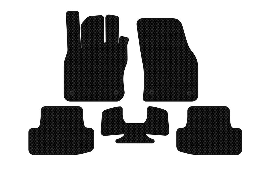 Audi Q2 2016- Rubber Floor Mats Carsuit (Black) Image