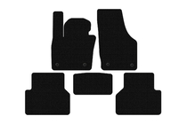 Audi Q3 2011-2019 Rubber Floor Mats Carsuit (Black) photo 1