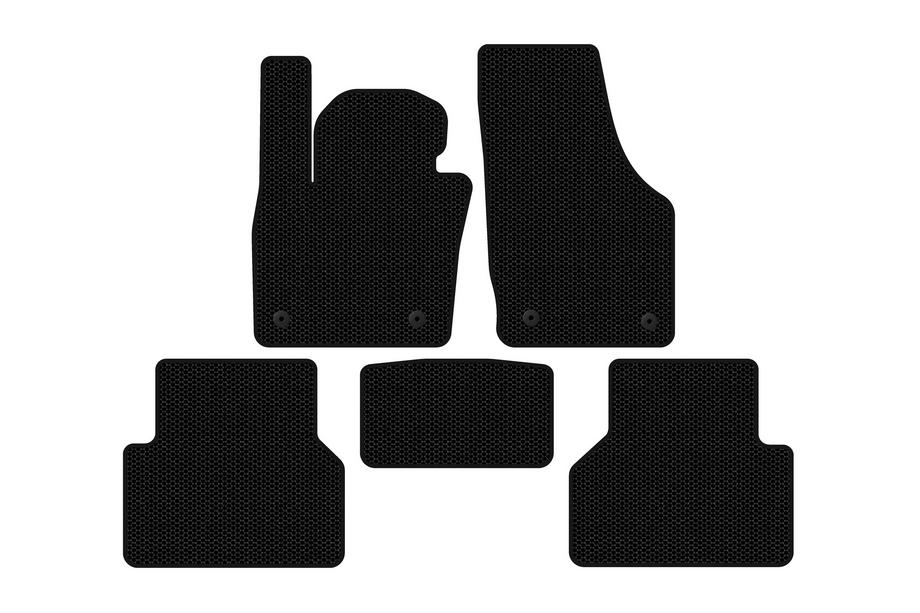 Audi Q3 2011-2019 Rubber Floor Mats Carsuit (Black) Image
