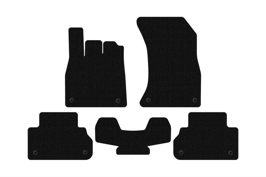 Audi Q5 2017-2025 Rubber Floor Mats Carsuit (Black) Image