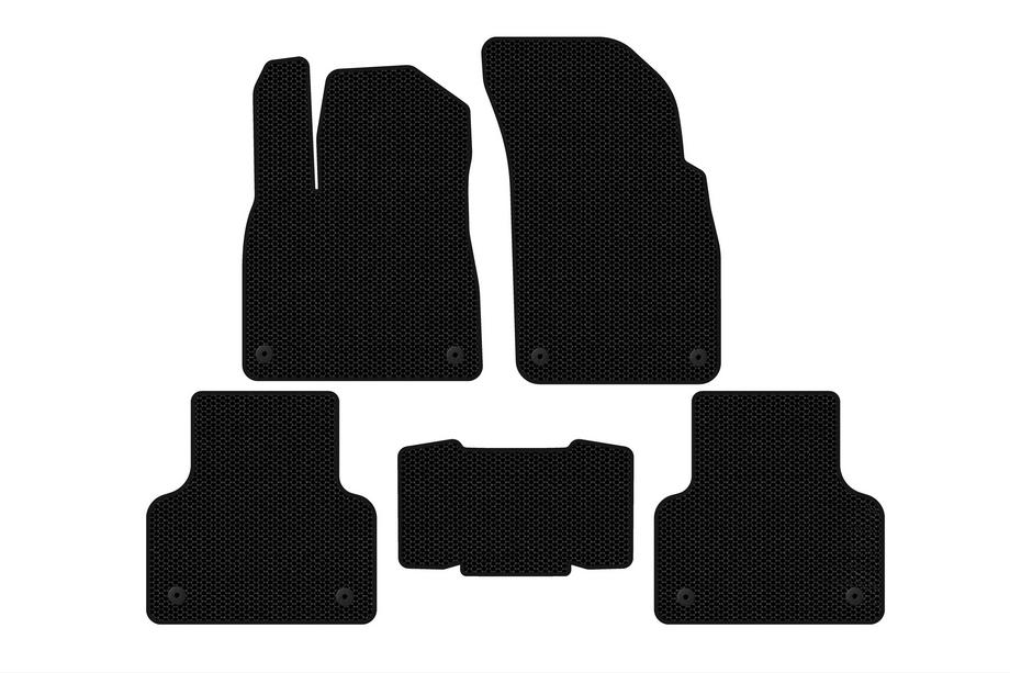 Audi Q8 2018- Rubber Floor Mats Carsuit (Black) Image