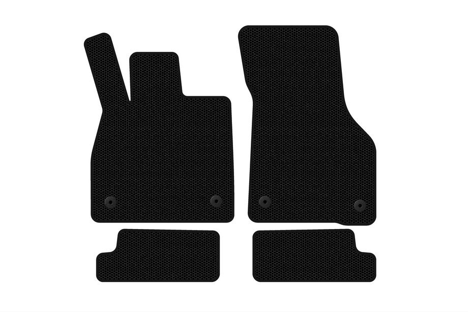 Audi TT 2014-2023 Rubber floor mats Carsuit (Coupe, black) Image