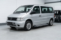 Mercedes Vito W638 1996-2003 Side Steps Rainbow (2 pcs, Aluminum) photo 1