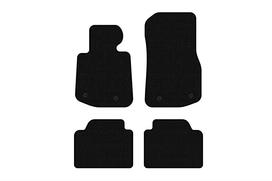 BMW 4 Series F32/F33/F36 2012-2020 Rubber Floor Mats Carsuit V2 (Black) Image