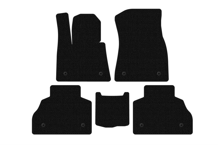 BMW X7 G07 2019- Rubber floor mats Carsuit (2 rows, black) Image