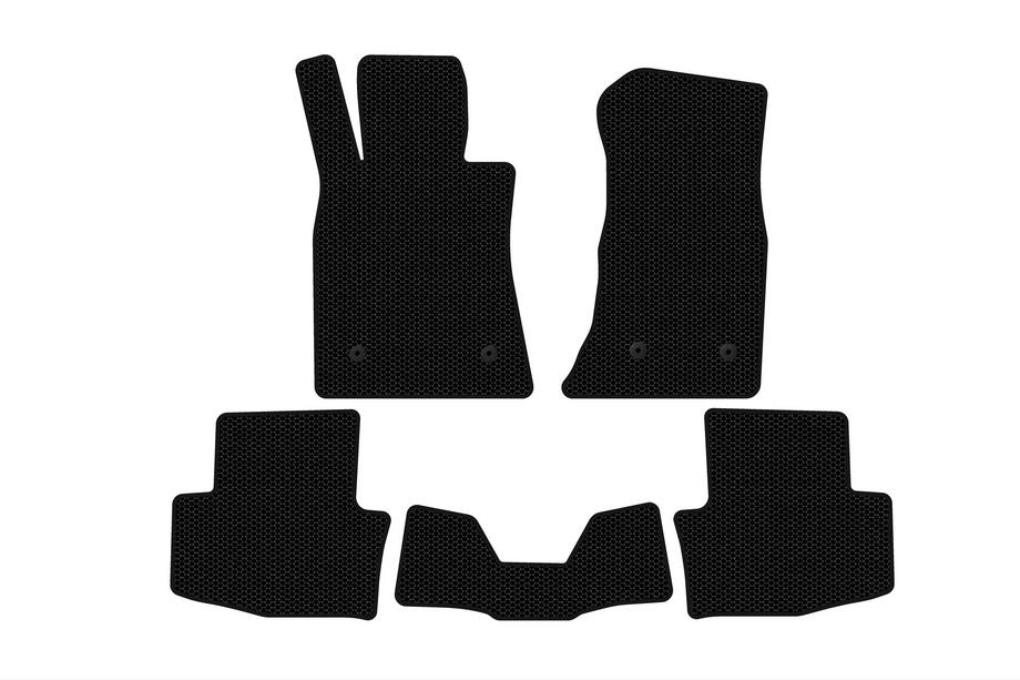 Cadillac ATS 2012-2019 Rubber Floor Mats Carsuit (SD, Black) Image