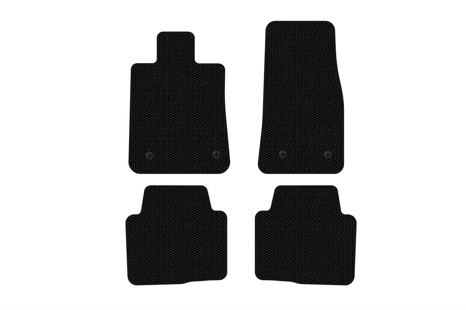 Cadillac CTS 2013-2019 Rubber Floor Mats Carsuit (2013+, Black) Image