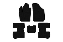 Chery Kimo 2007-2015 Rubber Floor Mats Carsuit (Black) photo 1