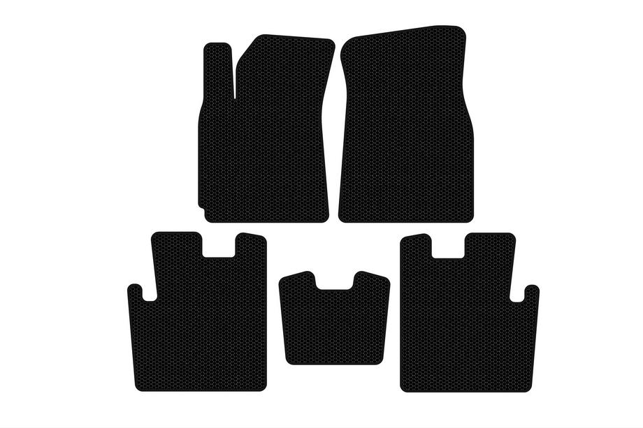 Chery Tiggo 1 2005-2016 Rubber Floor Mats Carsuit (2009-2013, Black) Image