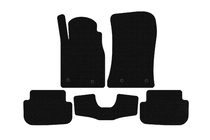 Chevrolet Camaro 2009-2015 Rubber Floor Mats Carsuit (Black) photo 1