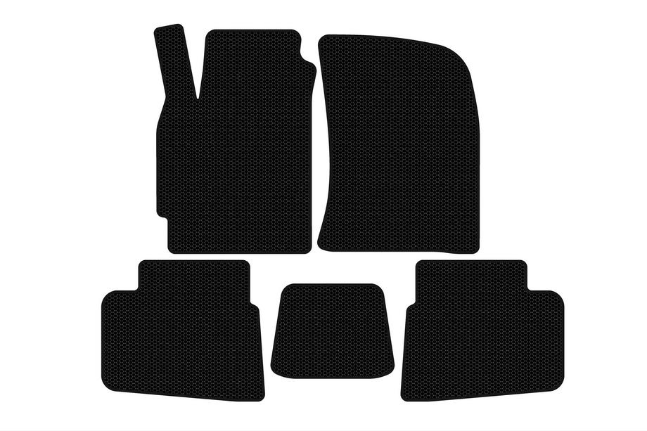 Chevrolet Evanda 2000-2006 Rubber Floor Mats Carsuit (Black) Image